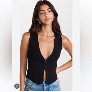 Reformation Myrtle Cotton Sweater Top